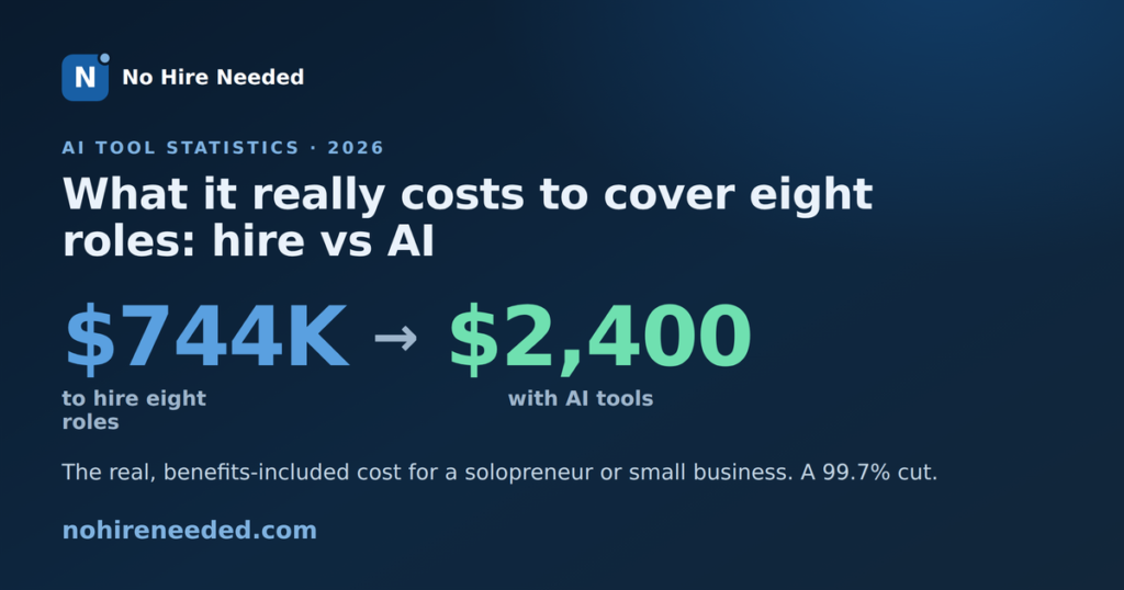 AI tool statistics for solopreneurs and small business 2026