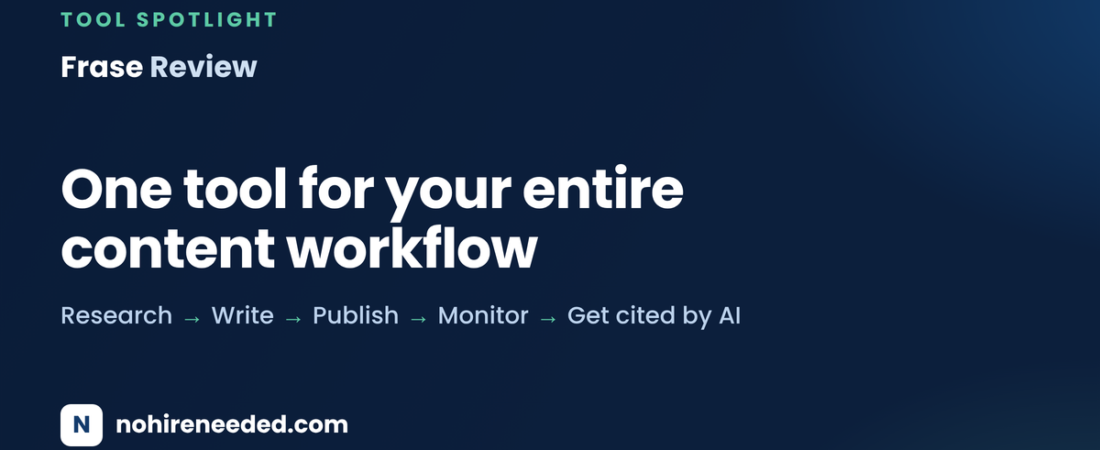 Frase Review (2026): Best Content Marketing Specialist AI Tool
