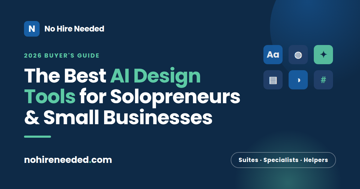 The Best AI Design Tools for Solopreneurs and Small Businesses (2026)