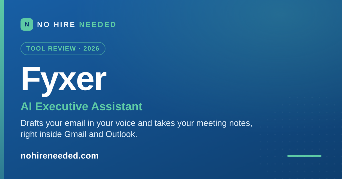 Fyxer Review: The AI Executive Assistant for Your Inbox