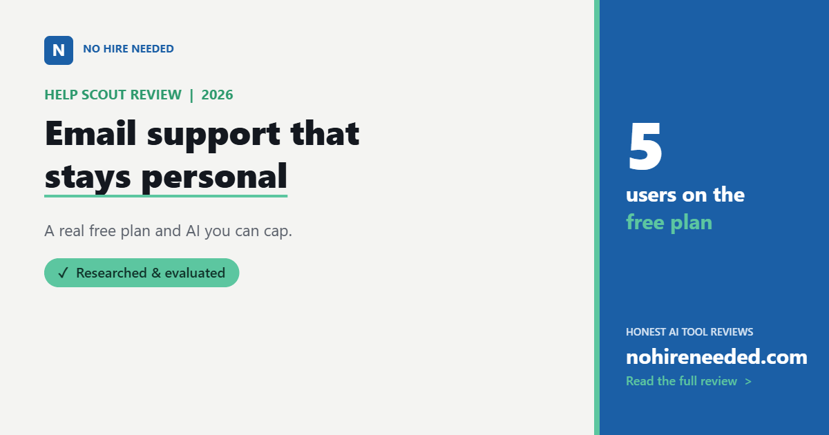 Help Scout Review (2026): Email Support That Stays Personal
